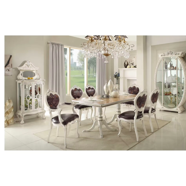 Goodwin Classic Luxury American European French Dining Room Set Dining Room Furniture Solid Wood FurnitureGGM327