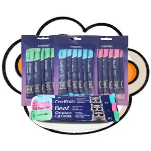 Best Selling Superior Quality Cat Foodie Snack Treat Wet Cat Strips