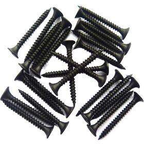 Tianjin of China Factory Wholesale Carbon Steel Black Electroplated Furniture Self Tapping Drywall Screws nails