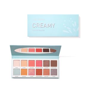 Las Chicas Wholesale 12 Colors Makeup Palette Vegan Pigmented High Quality Glitter Eyeshadow Palette