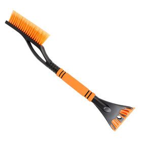 Vehicular snow shovel brush car cleaning brush snow defrosting scraper