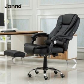 Director office king chairs and tables furniture heated ergonomic foldable real leather office chair with lumbar support