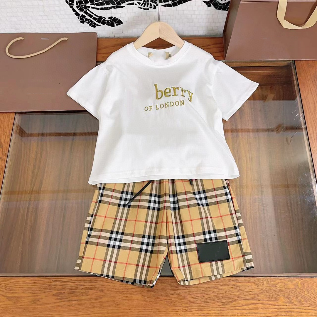 Wholesale Outerwear Kids White Blouse Affordable T Shirts Boys Kids Clothing Children's Pants Designer Clothing