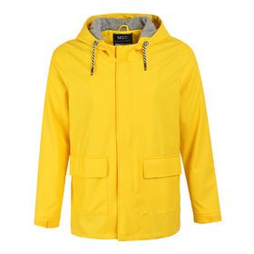 OEM Customize Polyurethane shell cotton lining with hood waterproof jacket