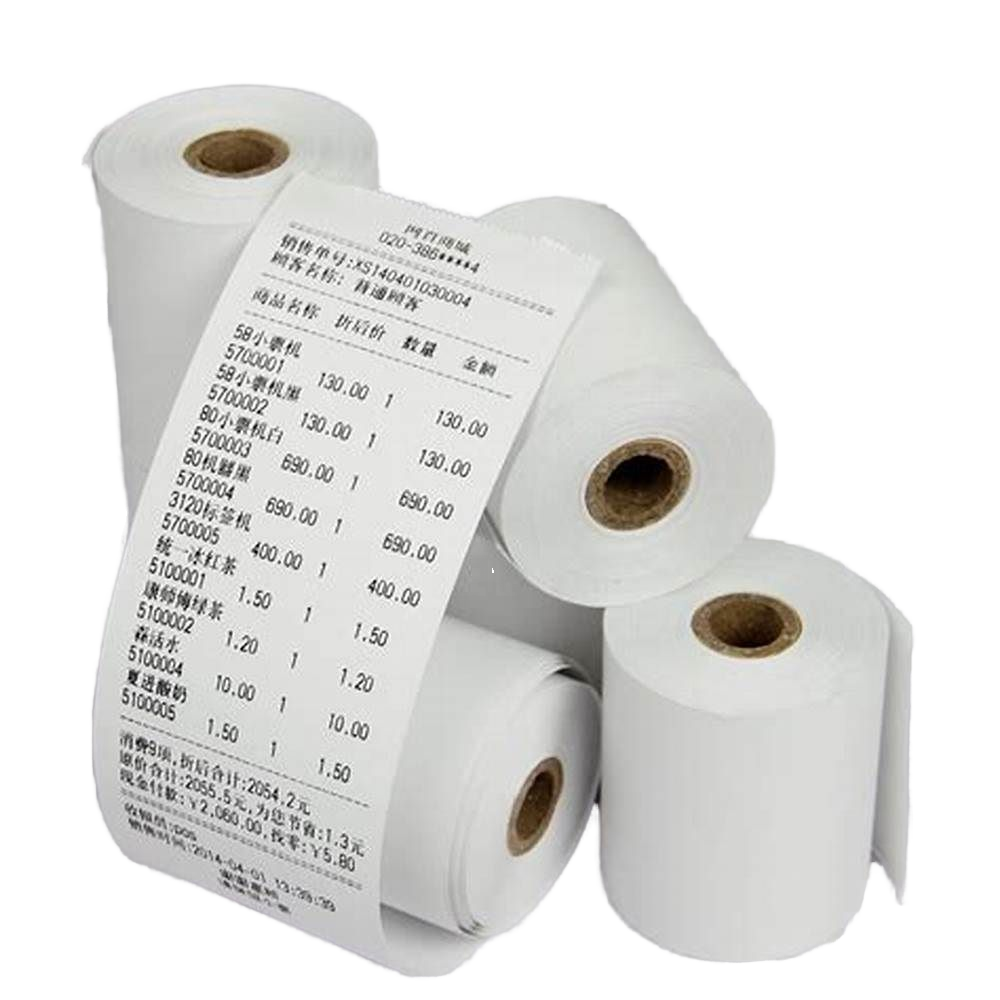 Manufacturer thermal printer paper cash register thermal roll paper thermal fax paper rollos de papel termico