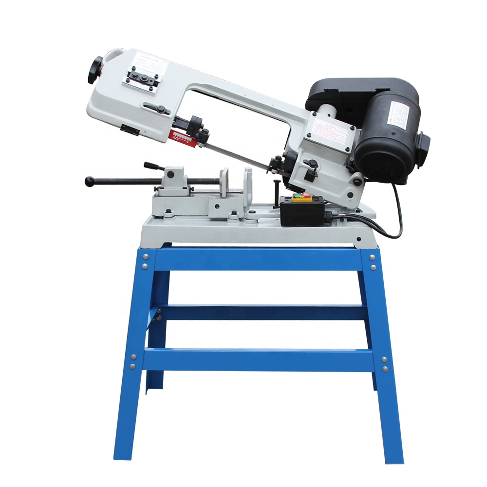 BS-115A TTMC Metal Cutting Saw, Miter Saw Machine for Metal Cutting, 4" Metal Cutting Bandsaw