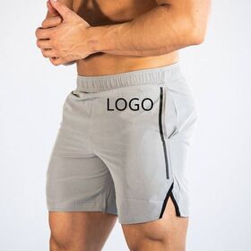 factory wholesale two layers anti emptied training workout gym shorts high quality double layer sweat jogger shorts men