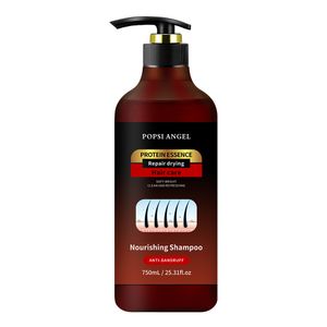 Best Selling 750ml Organic Best Hair Care  Sulfate Free Shampoo Nourishing Protein Hair Shampoo For Damaged Hair