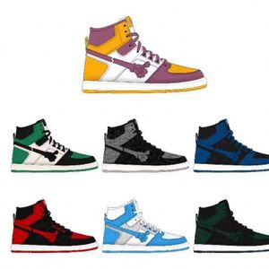 Custom new design Fashion Men's Sport Shoes Sneakers Men Basketball Shoes Brand retro 1 OEM ODM