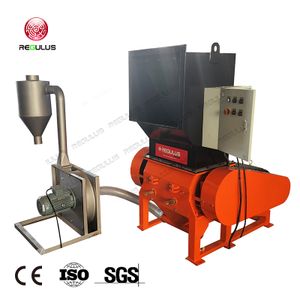 Regulus Machinery PET Bottle PP FIBC Bags Reusing Crushing Equipment Grinding Machine Granulator Plastic Recycling Crusher