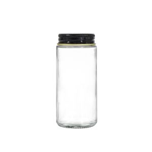 New Arrival Clear 80ml Spice Jar Glass Jar Round Bottom Glass Jar With Competitive Price
