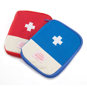 Elysaid Mini Outdoor First Aid Kit Bag Travel Medicine Package Emergency Medical Zipper Box