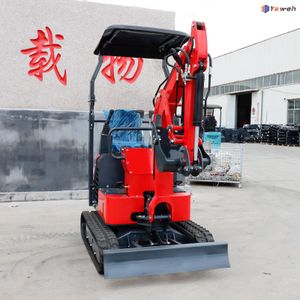 FREE SHIPPING Mini Excavator 3.5 Ton EPA Farm Used New Crawler Digger Japan Engine Chinese small Excavators 1 ton 2 ton Machine