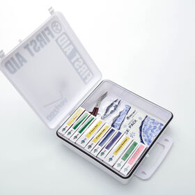 Medical emergency car first aid kit industrial first aid kit with supplies with best quality in South of China.