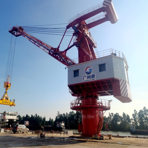 China manufacturer High Quality Ship unloading portal jib crane stationary