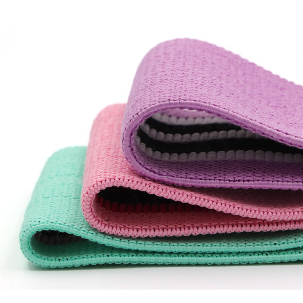 SP High Quality Outdoor Home Breathable Elastic Fabric Resistance Gym Fitness Exercise Bands For Hip and Thigh Training
