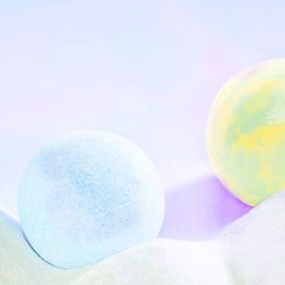 6PCS Gift Set Natural Ingredient Colorful Salts Ball SPA Moisturizing Fizzy Aromatic Bath Bombs