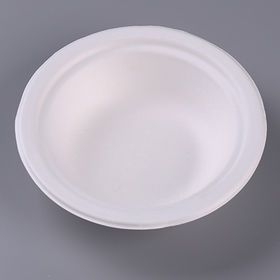 Disposal eco-friendly food box molded pulp packaging sugarcane bagasse