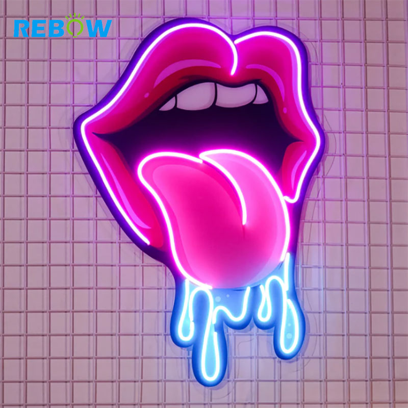Shenzhen Bokang Technology Co., Ltd. Free Design Customized Led Neon Logo Sign UV Printed Neon Sign