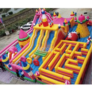 Custom Bounce House World Inflatable Playground Manufacturer Giant Inflatable Indoor Theme Park
