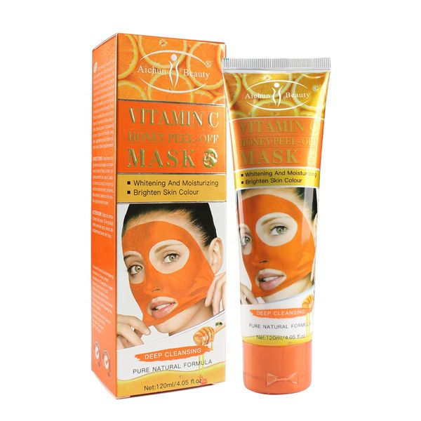 Aichun Beauty skin care vitamin c honey peel off facial mask whitening face mask
