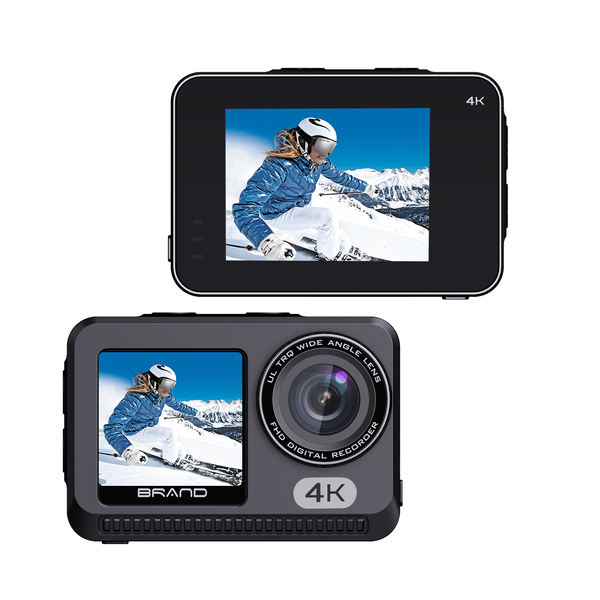 High-end Mini Action Camera Dual Screen Waterproof Sport Action Camera 6k EIS Outdoor Camera