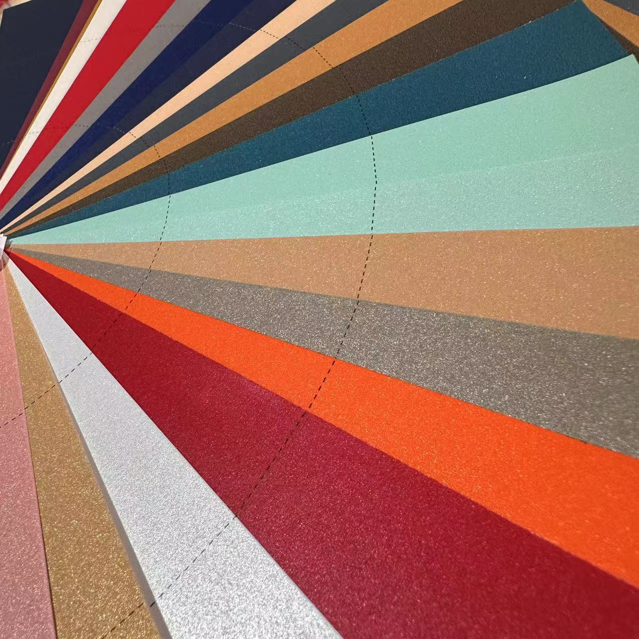 Qingdao Zhiguan Industry And Trade Co., Ltd. Luxurious glittering colored pearl metallic paper for gift box wrapping paper