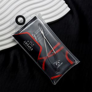 Stainless Steel  Professional Groomer  Beauty Makeup Grooming Spring Eyebrow Curved Cuticle Scissors