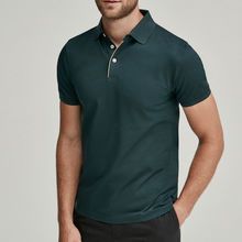 Wholesale Price Men T Shirts Wholesale Work Wear Strip Pattern Uniforms Clothing Golf Shirt