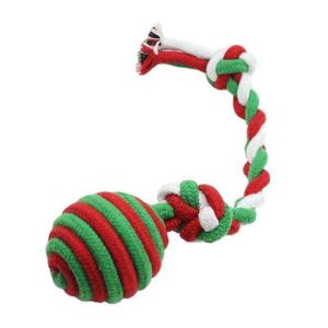 Factory Dog Indestructible Toy Teeth Cleaning Soft Pet Toys Cotton Rope Knot Dog Toy