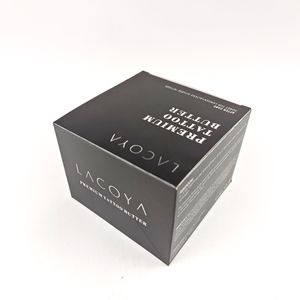Black printing custom Logo Private Label Recyclable Folding Beauty Makeup Skincare Face Cream Cosmetic Packaging Boxes