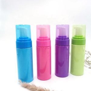 100ml 120ml pet plastic soap foam pump bottle empty foaming soap dispenser bottle customization foam cleanser bottle