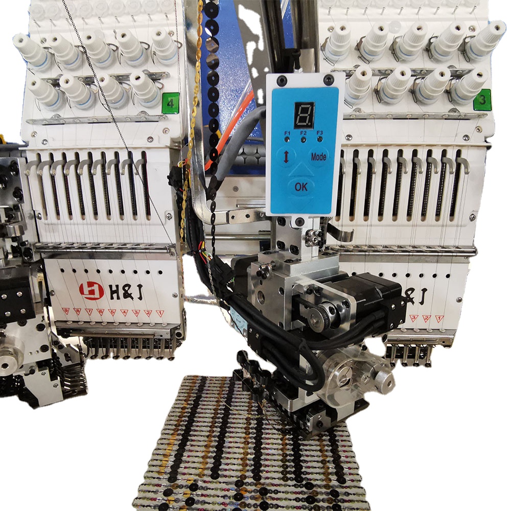 Zhuji Hengjiu Machinery Co., Ltd. 19 Head Embossed Embroidery Garment Computer Automatic Embroidery Machine