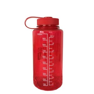 32oz Eco friendly Drinking Bpa free tritan sport water bottle with wide mouth lid 1000ml Nalgses plastic water bottle