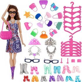 Dropshipping Toys 30cm doll clothing accessories Princess doll doll clothing jewelry and shoe accessories 42 sets