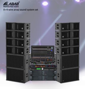 Professional audio big sound system line array speaker set