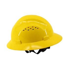 SMASYS High Protection Engineering Construction Hard Hat Wide Brim Security Helmets with Safety Belt for Worker