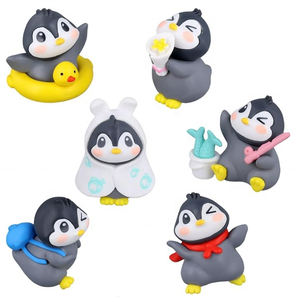 Manufacturers Custom Vinyl Plastic Cute Penguin Toys Collectibles Action Figures