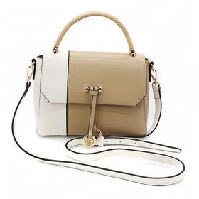 Wholesale Generous and Practical Handbag Contrasting Color Clutch Bag with Adjustable and Removable Long Shoulder Strap for Women