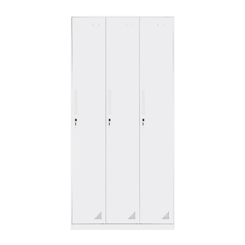 Luoyang Zhengyue Trading Co., Ltd. Top options Metal Locking Clothing Dressing Cupboard 3 Door Metal Clothes Cupboard
