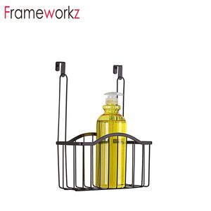 Over Door Wire Hanging Storage Bathroom Basket Shower Hanging Caddy Basket