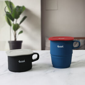 Wingene Technology (Dong Guan) Co, Ltd New Style Wholesale Water Cup Travel Foldable Coffee Cup Silicone Environmental Protection Mug