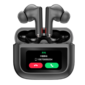 New Launch LCD Touch Earphones ANC&ENC in-Ear Earbuds with memory