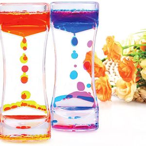 Liquid Motion Bubbler Timer for Sensory Play/Hourglass timer/sensory kids toys