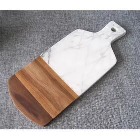 Wholesale Kitchen Accessory Natural Marble Chopping Board