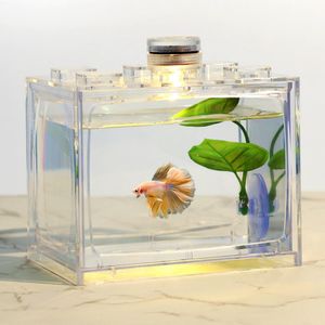 YUE Pet Toys Pet Supplies Artificial Plant Leaf Betta Hammock Fish Tank Spawning Rest Bed Aquariums