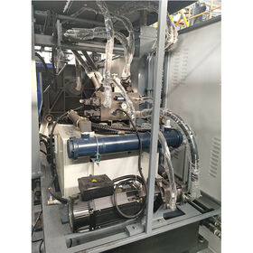 Hot selling support online service automatic plastic jerry can production water tank injection preform blow molding machine