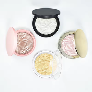 Minimum Order Quantity Personal Custom Vegetarian Facial Cosmetics Contour Highlighter Powder Pressed Highlighter