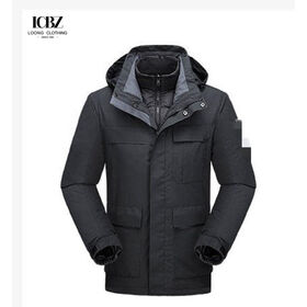 Wholesale Customized Windproof Breathable Sport Soft Shell Waterproof for Men Clothing Winter Fitness Ski Jacket