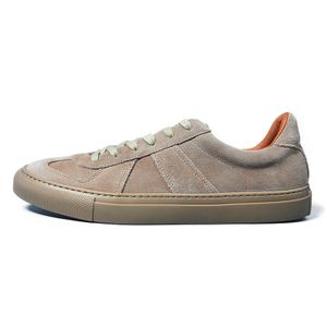 Mens Women Summer Walk Casual Shoes Cow Suede Genuine Leather Street Man Flat Customize Logo Factory
